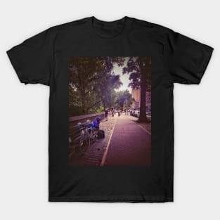 Central Park Street Manhattan New York City T-Shirt